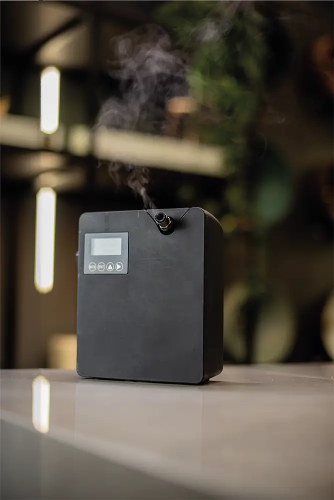 Máquina de aromatização Senses Olfact página manutenção Máquina de aromatização para Marketing Olfativo e Identidade Olfativa Senses Olfact